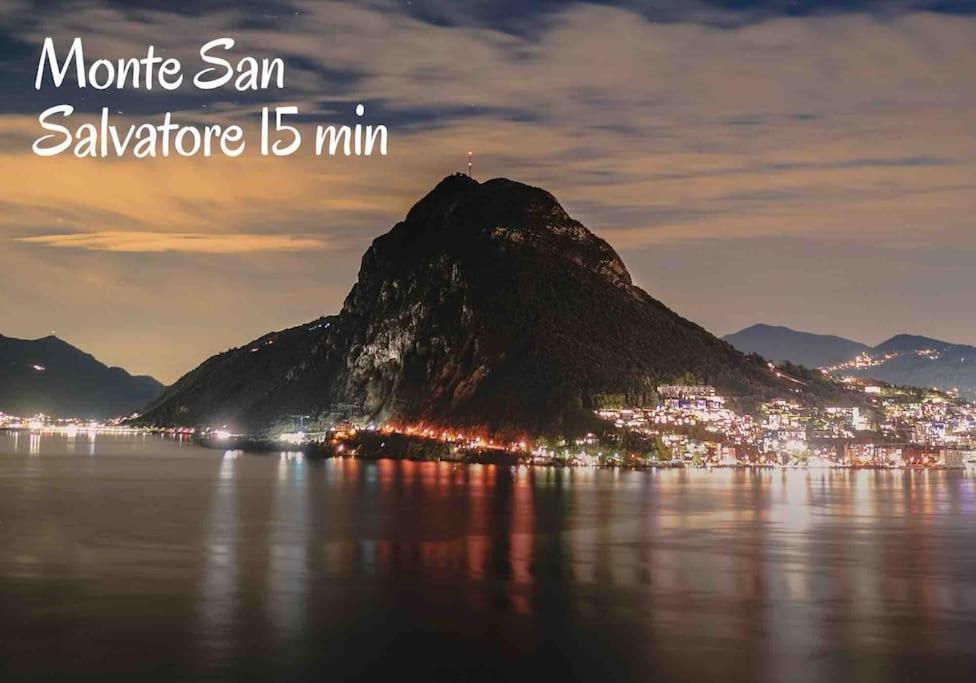 'Cuore Di Rose' Parking - Welcome Set, Netflix, For 4 Persons -By Easylife Swiss Lugano Exteriör bild