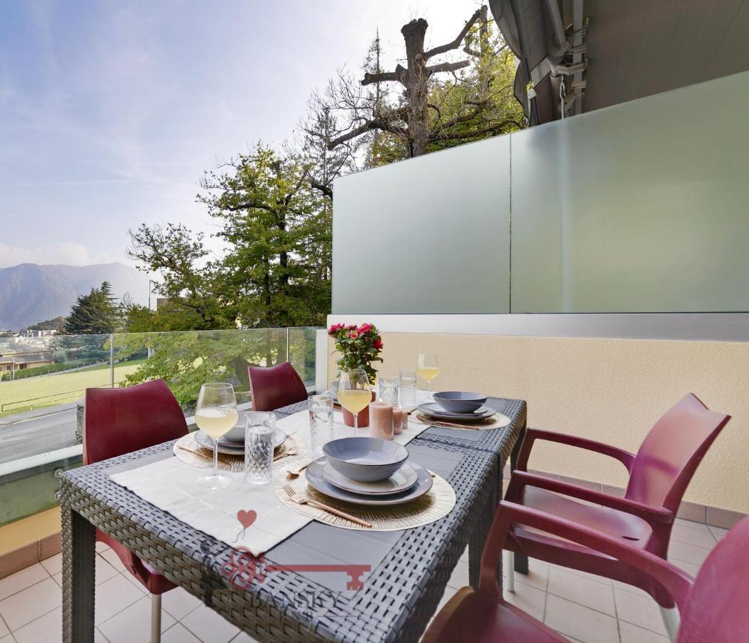 'Cuore Di Rose' Parking - Welcome Set, Netflix, For 4 Persons -By Easylife Swiss Lugano Exteriör bild